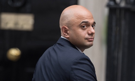 Business secretary Sajid Javid 