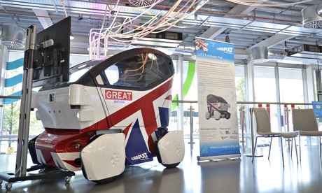 The LUTZ Pathfinder driverless car.