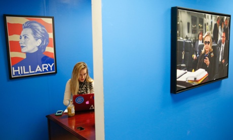 Hillary Clinton campaign intern