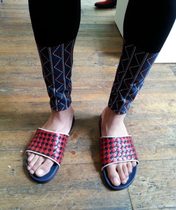 Woven sliders by Mr Hare