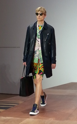 Kennedy-meets-counterculture on the Coach catwalk