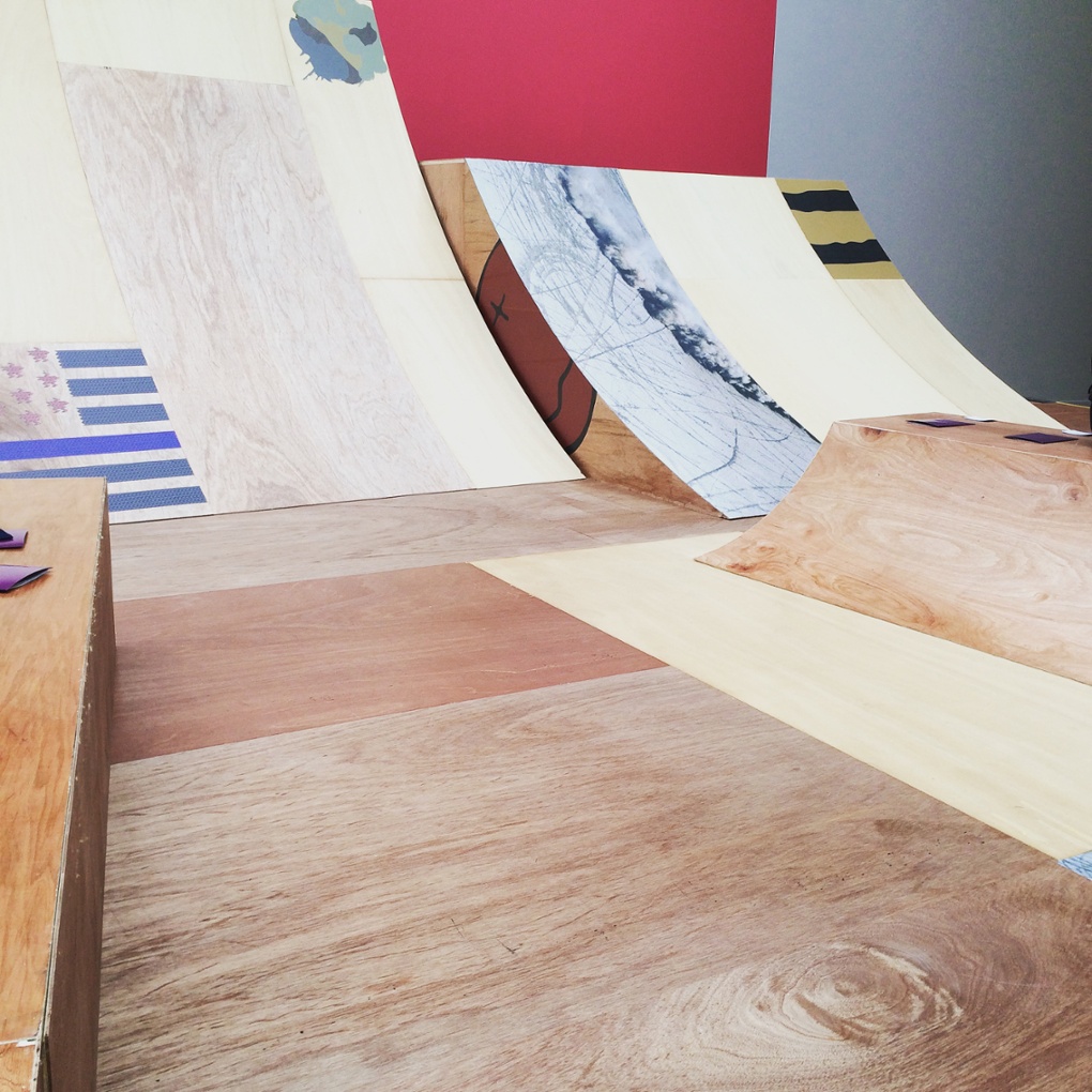 The Skateramp set at Coach