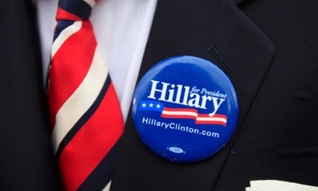 Hillary campaign button