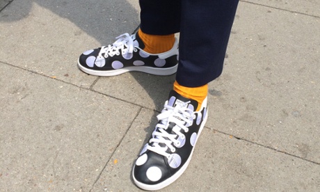 Fashion stylist Danyul Brown's ADIDAS CONSORTIUMx Pharrell Williams Stan Smith 'Polka Dot Pack' trainers