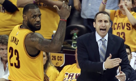 David Blatt and LeBron James