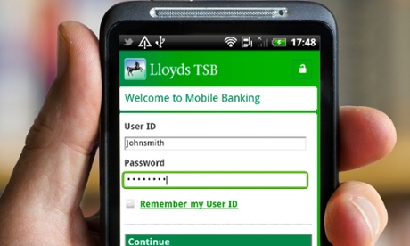 Mobile banking app