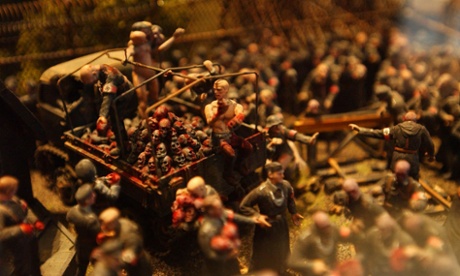 Sixty thousand toy soldiers, chopped up, remodelled and recast … a detail from Hell.