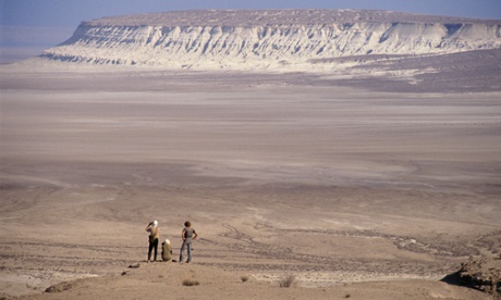 Karakum Desert in Turkmenistan.