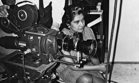 Sarah Erulkar at work. A screening of the classic film Night Mail (1936) inspired her passion for documentary