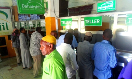 Dahabshiil remittances bank branch Somalia
