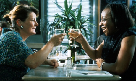 Marianne Jean-Baptiste with Brenda Blethyn in Secrets & Lies.