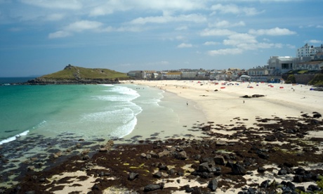 Porthmeor beach, St. Ives, Cornwall