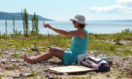 The sea provides the inspiration on courses at Whitehouse Studio Painting Holidays in Argyll