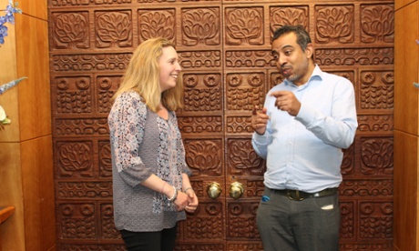 Rabbi Miriam Berger and Abubakhar Ali.