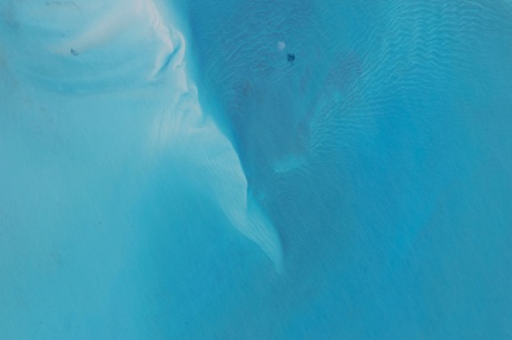 NASA astronaut Scott Kelly tweeted this aquamarine seascape Earth observation on May 10, 2015 from the International Space Station.