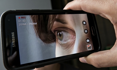 Recording on mobile phone