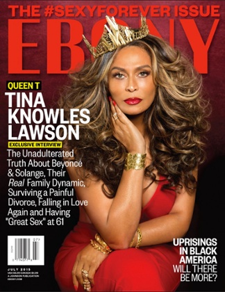 Tina Knowles for Ebony Magazine