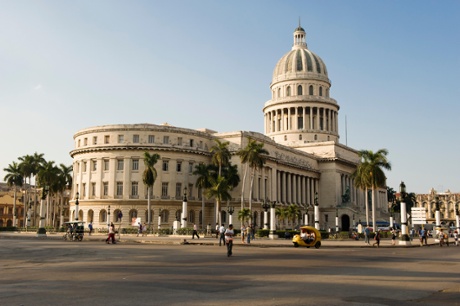 El Capitolio, Cuba’s seat of government, built under the dictatorship of independence-era general Gerardo Machado in 1929.
