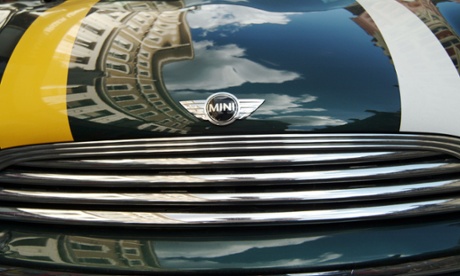 A Foxtons-branded Mini.