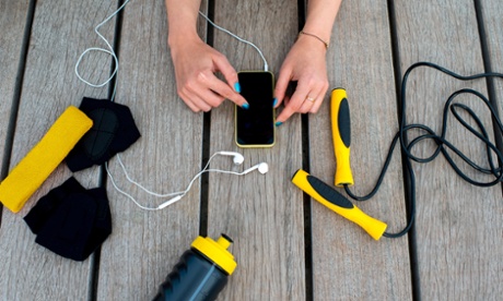 Smartphone and exercise equipment