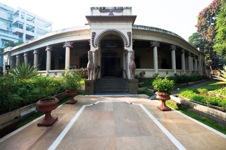 The fire temple in the Parsi colony. The Dadar neighbourhood is the largest Zoroastrian enclave in the world.