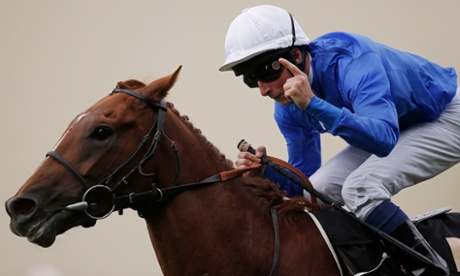 William Buick on board Buratino wins the Coventry Stakes.