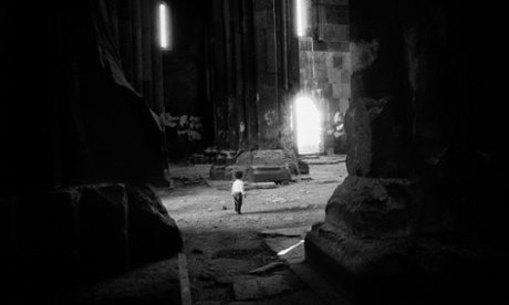 Ani, the ancient capital of the Armenian empire, Turkey, now in ruins (August 2013).