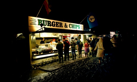 Glastonbury food