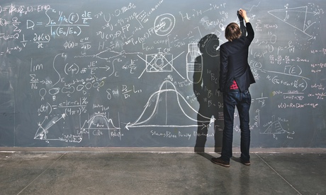 taylor wilson, teen sceince genius, writing sums on a blackboard