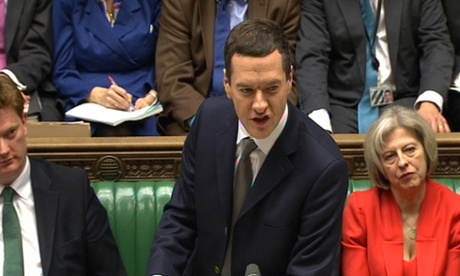 George Osborne is taking PMQs today.