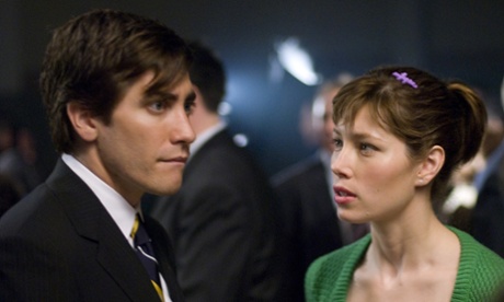 Jake Gyllenhaal and Jessica Biel.