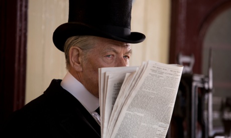 Ian McKellen in Mr Holmes.