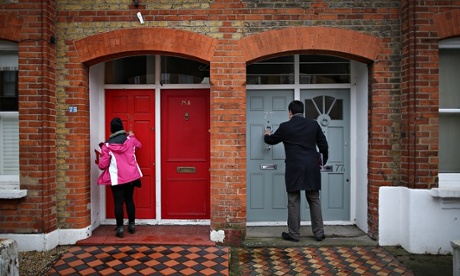 Labour Canvass For Votes Before May's General Election
