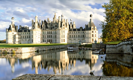 FRANCE LOIRE VALLEY CHATEAU CHAMBORD AT AUTUMN