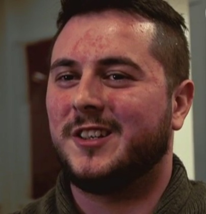 Andre, an infected farm worker in Denmark.