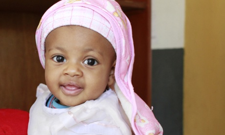 Treatment at the Modjo health clinic in central Ethiopia has benefited seven-month-old Aster who is HIV free.Abeba's seven-month-old daughter Asterat Modjo health clinic in central Ethiopia