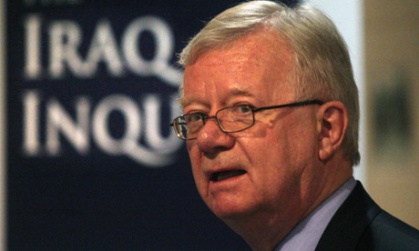 Chairman of the Iraq inquiry Sir John Chilcot