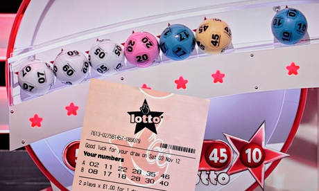 Checking Lottery Ticket against National Lottery Programme on TV