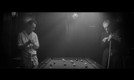 Fassbender and Liam Cunningham in 2011 short Pitch Black Heist.