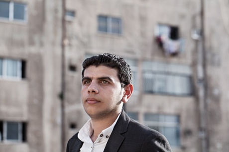 Journalist Ahmad Abu Hamad knows first-hand what it is like arriving in a new country as a refugee