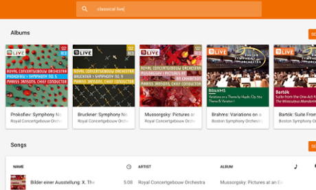 Google Play Classical Live