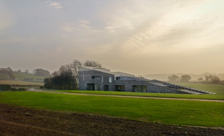 Flint House, Waddesdon by Skene Catling de la Peña.