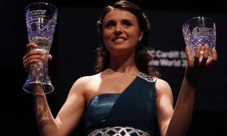 Moldavian soprano, Valentina Naforniţa, who won the 2011 Cardiff Singer of the World competition.