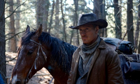 Michael Fassbender as cowboy Silas Selleck in John Maclean’s Slow West