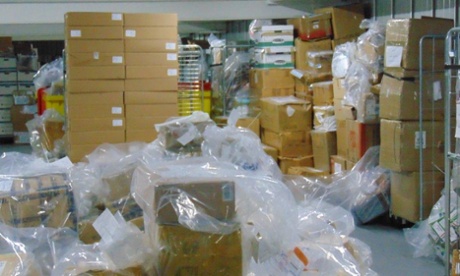 Drugs seized by during Operation Pangea.