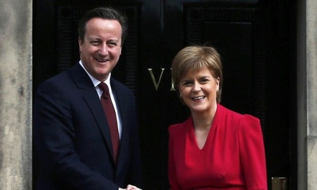 David Cameron and Nicola Sturgeon