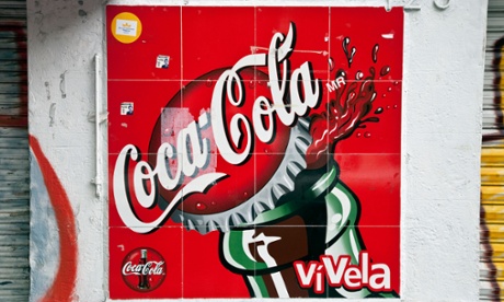 Coca-Cola sign in Mexico City
