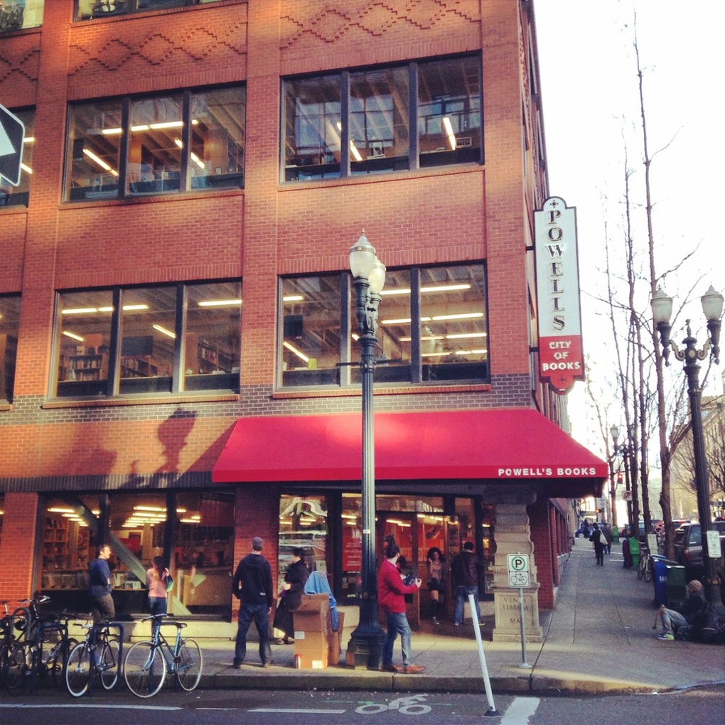 Paradise for bibliophiles ... Powell’s. Photograph: <a href=