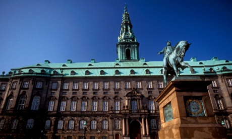 Christiansborg Palace, Copenhagen Denmark.
