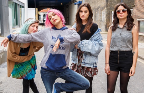 Warpaint, l to r: Emily Kokal, Jenny Lee, Theresa Wayman and Stella Mozgawa
